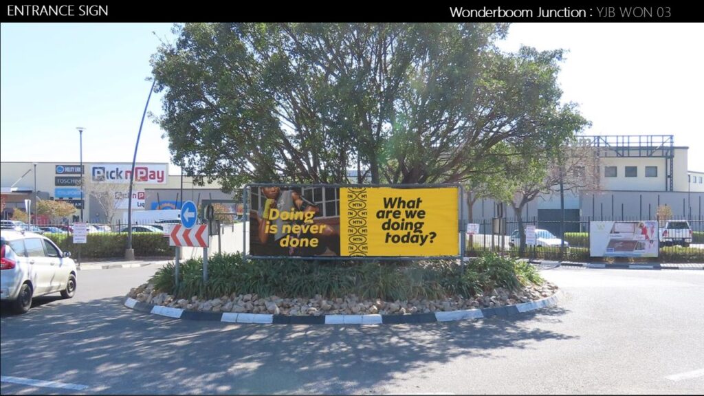 Entrance Sign_Wonderboom Junction_YJB WON 03